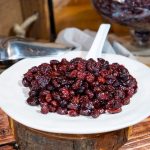 Αποξηραμένα cranberries με χυμό μήλο