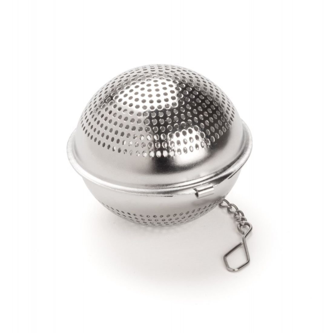 perforated-stainless-steel-round-tea-ball-with-chain-diam-5-cm.jpg Μπάλα φίλτρο τσαγιού Dammann διαμέτρου 5 εκ. - Image 1
