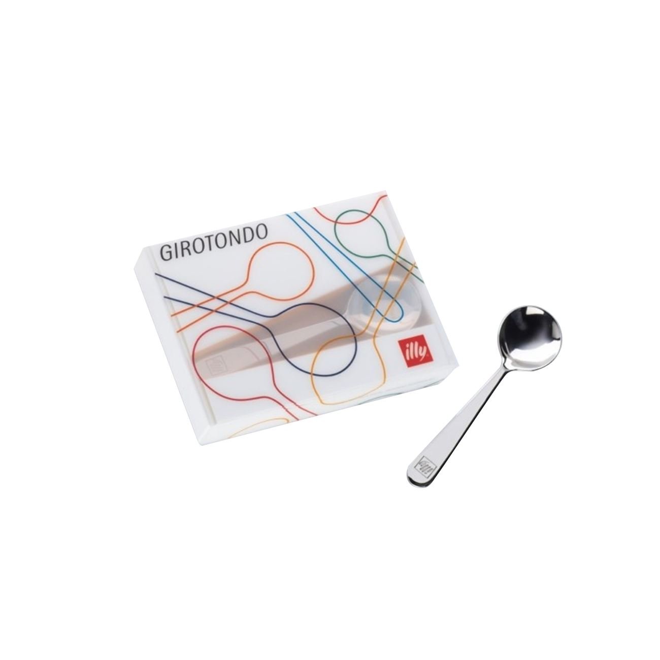 9547172_1-huge.jpg Συσκευασία 6 Κουταλάκια Girotondo Illy μικρά - Image 1