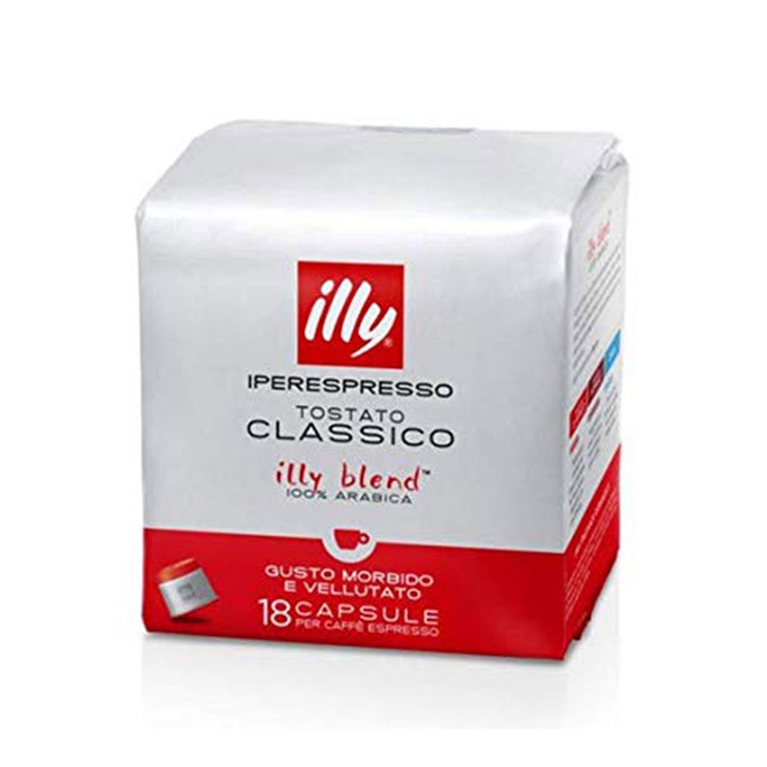 iperespresso-illy-classico-18-caps-edited.jpg Iperespresso Illy Cube Classico 18 κάψουλες - Image 1